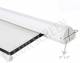 Elcor 4ft X 6ft 84 Inch Diagonal 4:3 Aspect Ratio Manual Pull Down Projector Screen image 