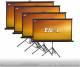 Elcor 4feet By 6feet 84 Inch-diagonal In 4:03 tripod Projection Screen image 