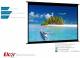 Elcor, Map type Projection screen 165-Inch Diagonal In 16:9 Aspect ratio, HD/3D/4K Technology image 