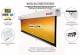 Elcor Manual Wall Spring Action 4k Full Hd Projector Screen image 
