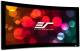 Elite Screens CURVE165WH1 Lunette Series - 165 Inches CineWhite Curve Fixed Frame Projection Screen image 