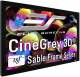 Elite Er110dhd3 Sable Frame Cinegrey 3d Projector Screen image 