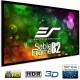 Elite Screens SB135WH2 - 135 Inches Sable Frame CineWhite B2 Series 3D 4K/8K Fixed Frame  image 