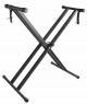 ICON Pro Audio XKS01 Double X Folding Keyboard Stand image 