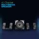 Infinity (jbl) Octabass 410 Deep Bass 4.1 Channel Multimedia Speakers (infocb410) image 