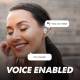 Jbl C100tws Wireless Earbud With Mic Google Assistant Enabled  image 