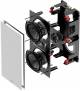 JBL Studio 88lCR Dual 8 inch 2-way In-Wall Loudspeaker image 