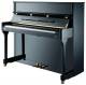 Johannes Seiler GS116D Upright Piano With Bench - Ebony High Polished image 