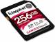 Kingston Canvas React 256 Gb Sd Card Class 10 100 Mb/s Memory Card (sdr/256gbin) image 