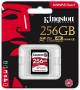 Kingston Canvas React 256 Gb Sd Card Class 10 100 Mb/s Memory Card (sdr/256gbin) image 