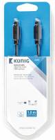 Konig Optical Cable toslink Male - Male 1 Meter image 