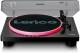 LENCO LS-50LEDBK Record Player with PC encoding Speakers and lights image 