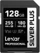 Lexar 128GB SDXC UHS-I V30 Silver Plus Memory Card image 