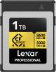 Lexar 1TB CFexpress Type B V4 Gold Card image 