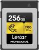 Lexar 256GB CFexpress Type B V2 Gold Card image 