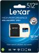 Lexar LSDMI512BB633A 633x 512GB MicroSDXC Class 10 100 MB/s Memory Card  image 