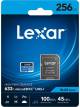 Lexar 256GB High-Performance 633x UHS-I microSDXC Memory Card with SD Adapter image 
