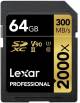 Lexar 64GB SDXC UHS-II v90 2000x Memory Card image 
