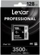 Lexar LC128CRBEU3500 3500X 128 GB Compact Flash Class 10 525 MB/s Memory Card image 