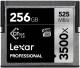 Lexar LC256CRBEU3500 3500X 256 GB Compact Flash Class 10 525 MB/s Memory Card image 