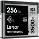 Lexar LC256CRBEU3500 3500X 256 GB Compact Flash Class 10 525 MB/s Memory Card image 