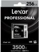 Lexar LC256CRBEU3500 3500X 256 GB Compact Flash Class 10 525 MB/s Memory Card image 