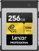 Lexar LCFX10-256CRB Professional 256 CFexpress Class 10 1750 MB/s Memory Card image 