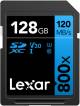 Lexar LSD0800128G-BNNNG Professional 800x 128 SDXC Class 10 120 MB/s Memory Card image 