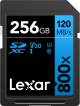 Lexar LSD0800256G-BNNNG Professional 800x 256 SDXC Class 10 120 MB/s Memory Card image 