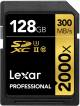 Lexar LSD128CRBNA2000R 2000X 128 GB SDHC Class 10 300 MB/s Memory Card image 
