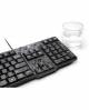 Logitech K100 Classic Ps/2 Wired Keyboard (black) image 