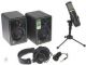 Mackie Creator Bundle With Mc-100 Headphones And Cr3-x Monitors image 