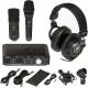 Mackie Producer Bundle With Mc-100 Headphones And Em-91c Condenser Mic image 