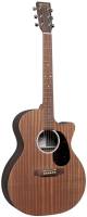 Martin GPC-X2E Macassar Grand Performance Cutaway Acoustic-Electric Guitar image 