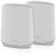 NETGEAR Orbi RBK762S 5.4Gbps Triband 2-Pack WiFi 6 Mesh System image 