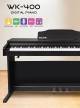 Nux Wk-400 Digital Piano Vertical Black 88 Keys image 