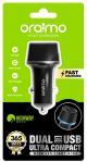 Oraimo Highway Led Light Dual usb Fast Charging Car Charger image 