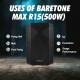 Persang Baretone Max 15r 15 Inches 500 Watt Rms 2-way Active Wireless Bluetooth Speaker image 