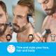 Philips Mg7715/15 trimmer 13-in-1, Face, Hair Clipper, And Body Multigroomer Kit image 