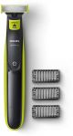 Philips Qp2525/10 Oneblade Hybrid trimmer And Shaver With 3 trimming Combs Runtime:45 Mins image 
