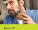 Philips Qp2525/10 Oneblade Hybrid trimmer And Shaver With 3 trimming Combs Runtime:45 Mins image 