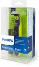 Philips Qp2525/10 Oneblade Hybrid trimmer And Shaver With 3 trimming Combs Runtime:45 Mins image 