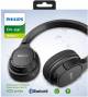 Philips tash402bk Wireless Headphones Built-in Mic With Echo Cancellation image 