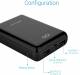 Portronics Mino 10d 10000 Mah Power Bank With Digital Display (black) image 