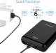 Portronics Mino 10d 10000 Mah Power Bank With Digital Display (black) image 