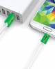 Portronics Glow-in Micro usb Cable Hd High Speed With Green Led-green image 