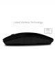 Portronics Quest Wireless Laser Mouse (black) image 
