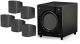 Pure Acoustics HT-800 5.1 - Satellites Speaker Package with Supernova SN10 Subwoofer image 