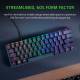 Razer Huntsman Mini 60% Optical Gaming Keyboard (clicky Purple Switch) image 