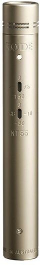 Rode Nt55 Matched Pair Instrument Condenser Microphone image 